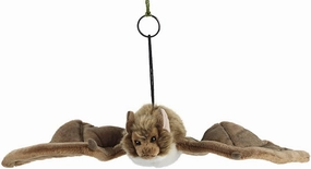 Police Station LIVING NATURE Large Bat 31cm Soft Toy