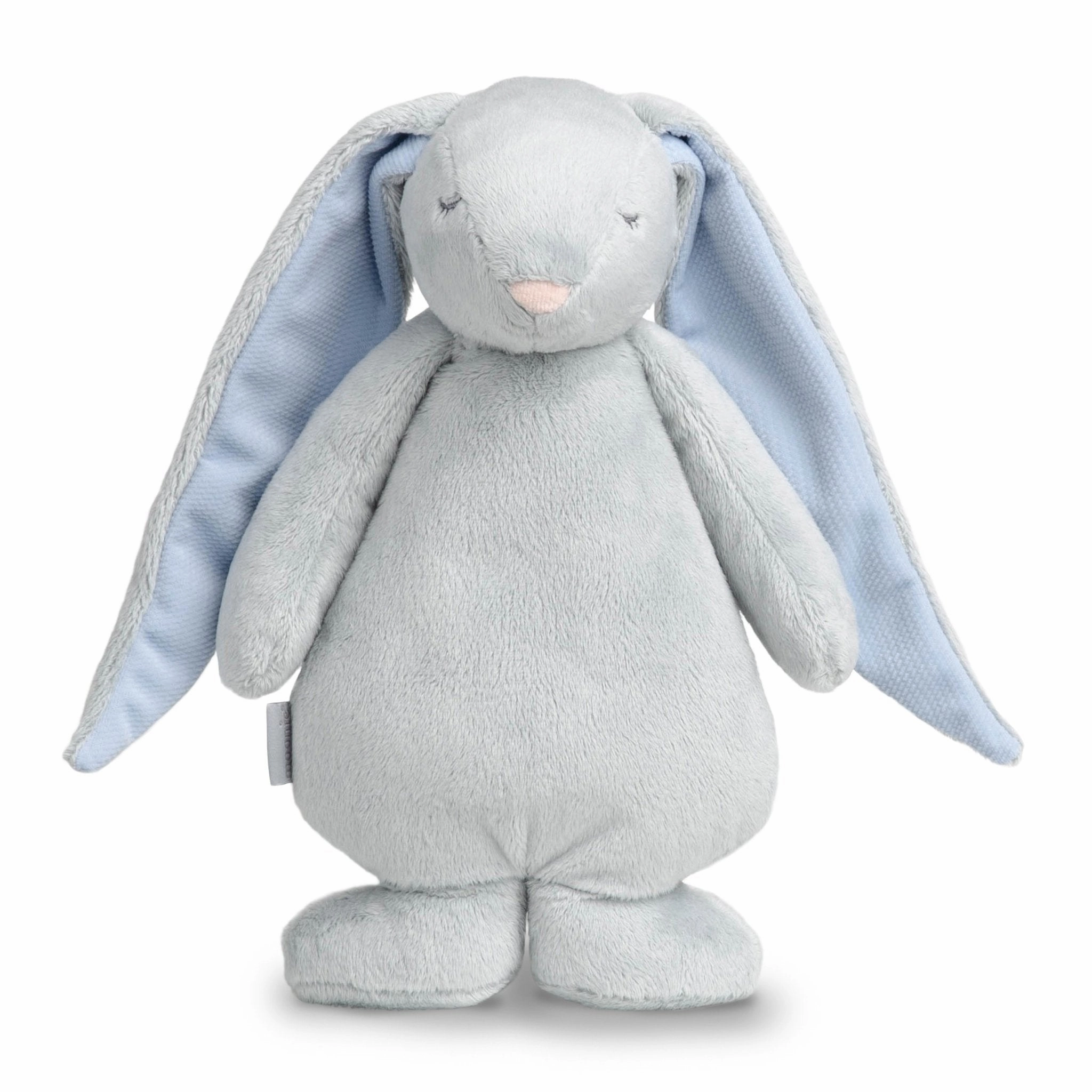 Moonie Grey/Blue Sky Sound and Light Rabbit  Baby Sleep Aid Determination Strengthen