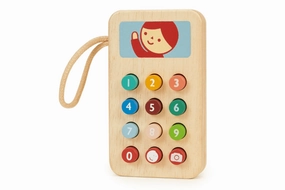 Hospital Play Wooden Mobile Phone
