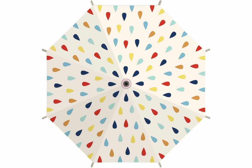 Cosmic Background Raoul the Rabbit Umbrella