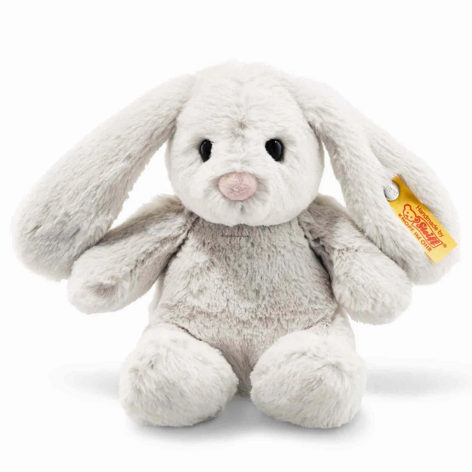 Interior Decor Steiff Small Grey Hoppie Rabbit Soft Toy (18cm)