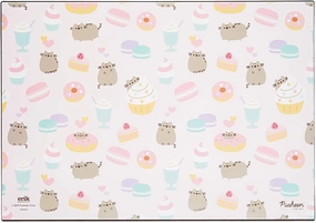 Pusheen Rose Collection Children's Desk Mat Determination Strengthen