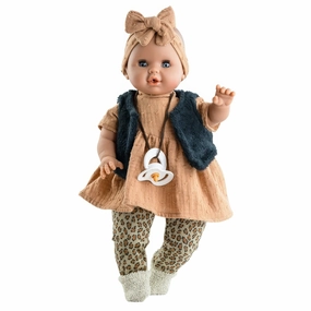 Number Game Paola Reina Doll 32cm Sonia with Caramel Dress