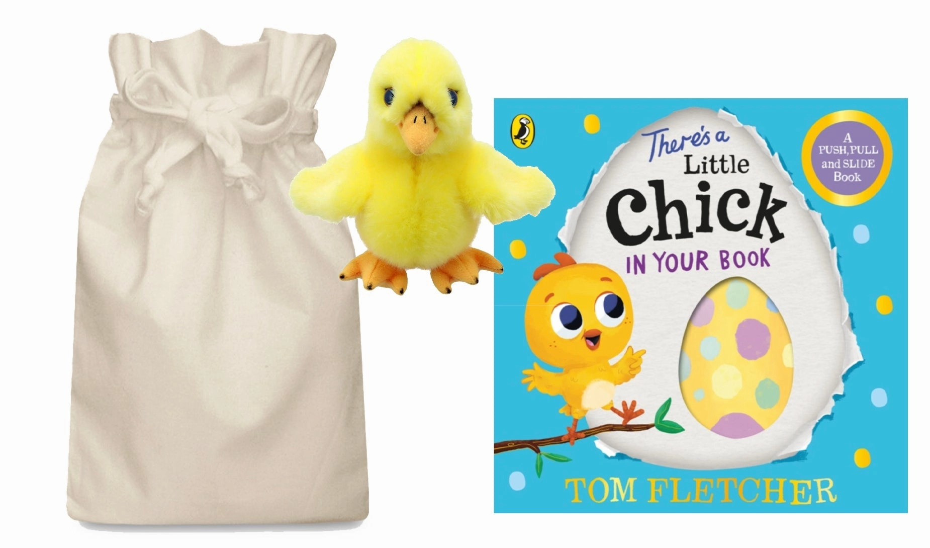 Parallel Universe Community Helper There's a Little Chick in your Book - Easter Story Sack with Soft Toy Chick