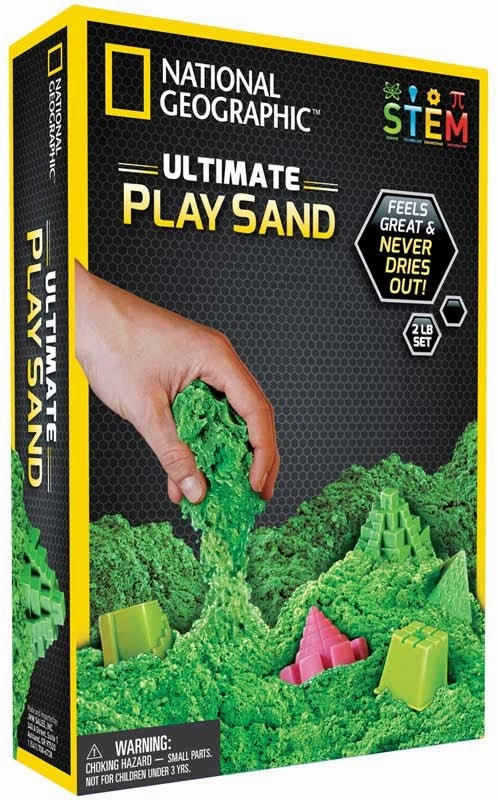 Expertise Master Seasonal Change National Geographic ultimate Green Play Sand