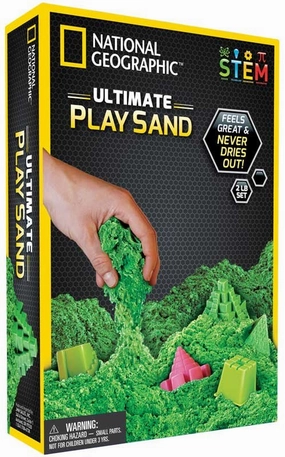 Expertise Master Seasonal Change National Geographic ultimate Green Play Sand