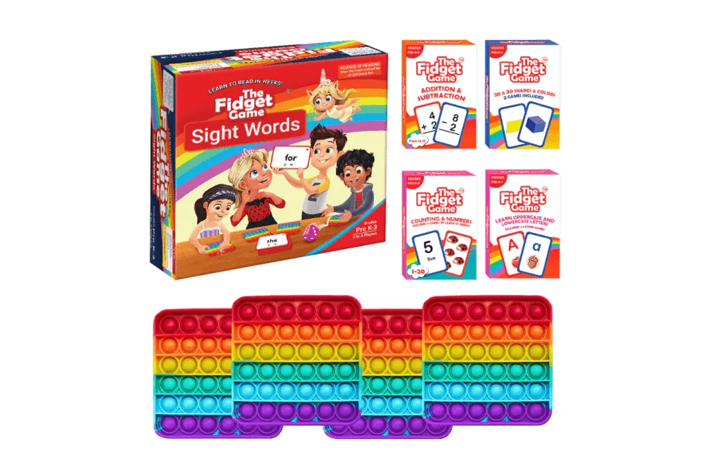 Classroom Use Portable Size Kindergarten Bundle [The Fidget Company] (Pre-K to Grade 3)
