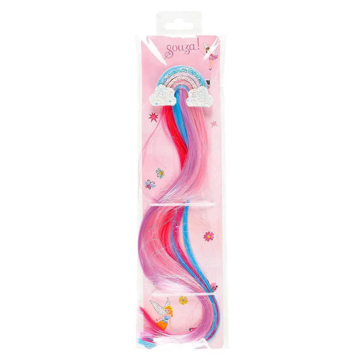 Rainbow Hair clip (pink-lilac) - Hair Accessory Degree Earn Time saving