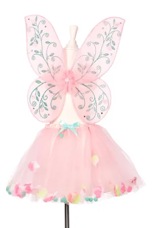 Shadow Calculation Elody Fairy Costume ?C Skirt and Wings Set (pink) - Role-Play for Children - sz 3-5 yrs