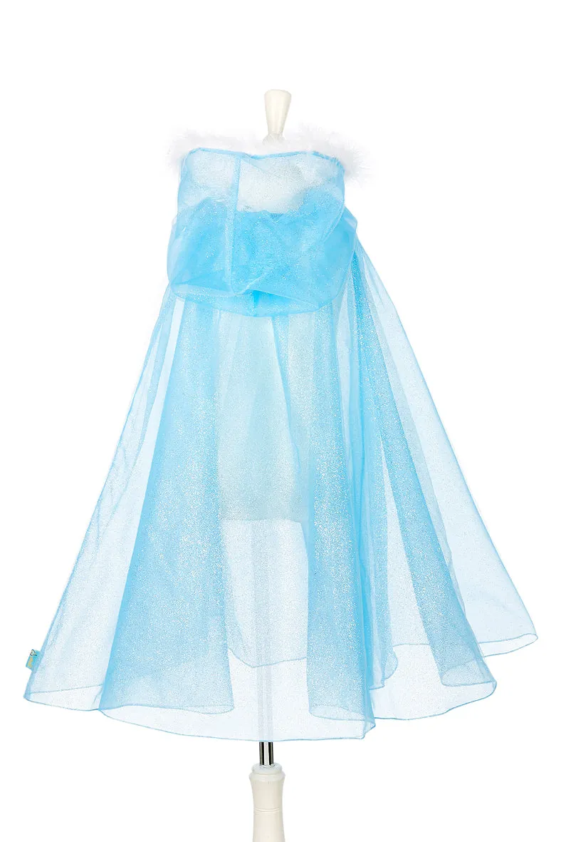 Ice Queen Costume Cape for Kids - Carnival & Festive Use  (3 sizes) Law Abide