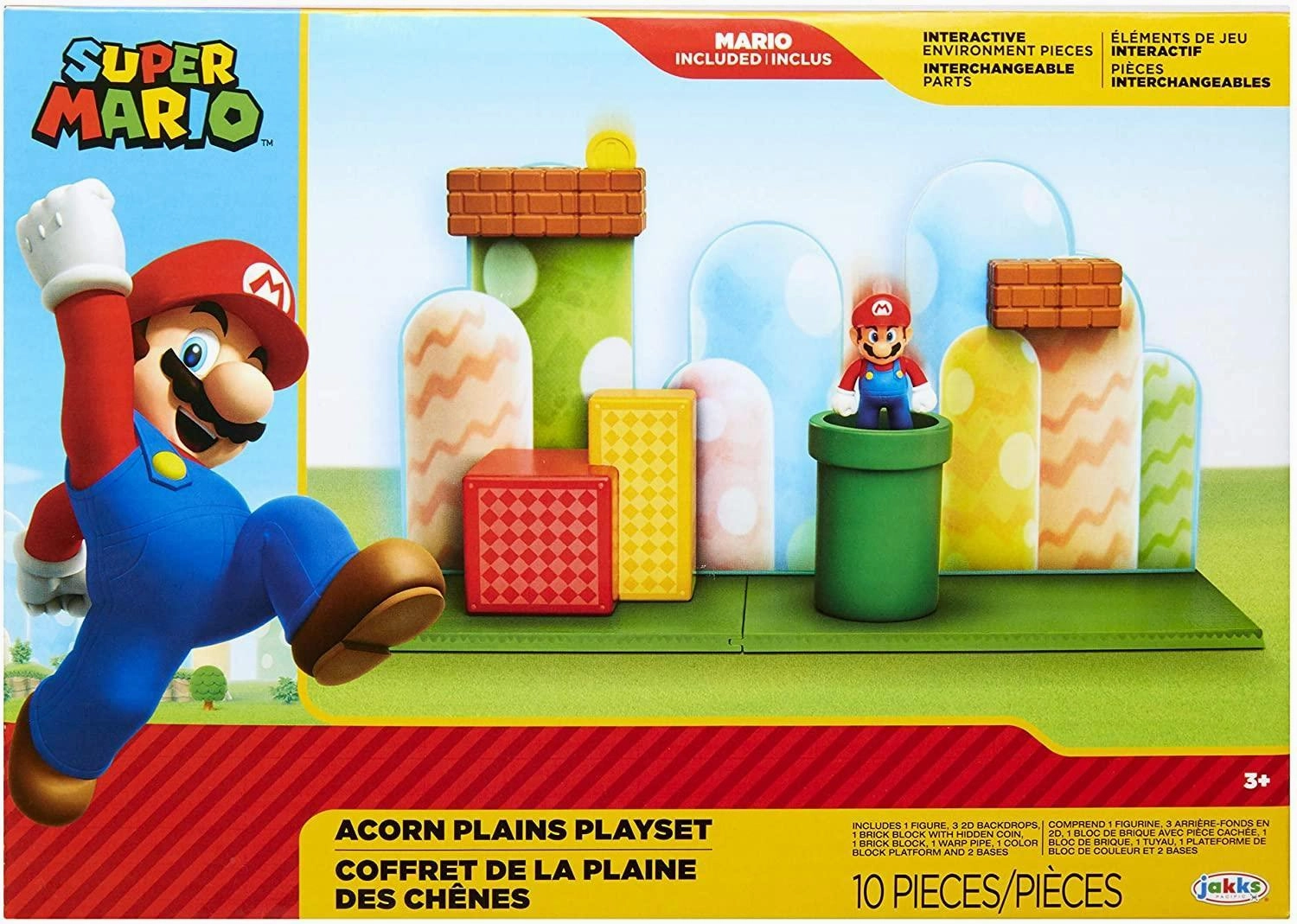 Lab Safety Super Mario JPA85991 Acorn Plains Playset