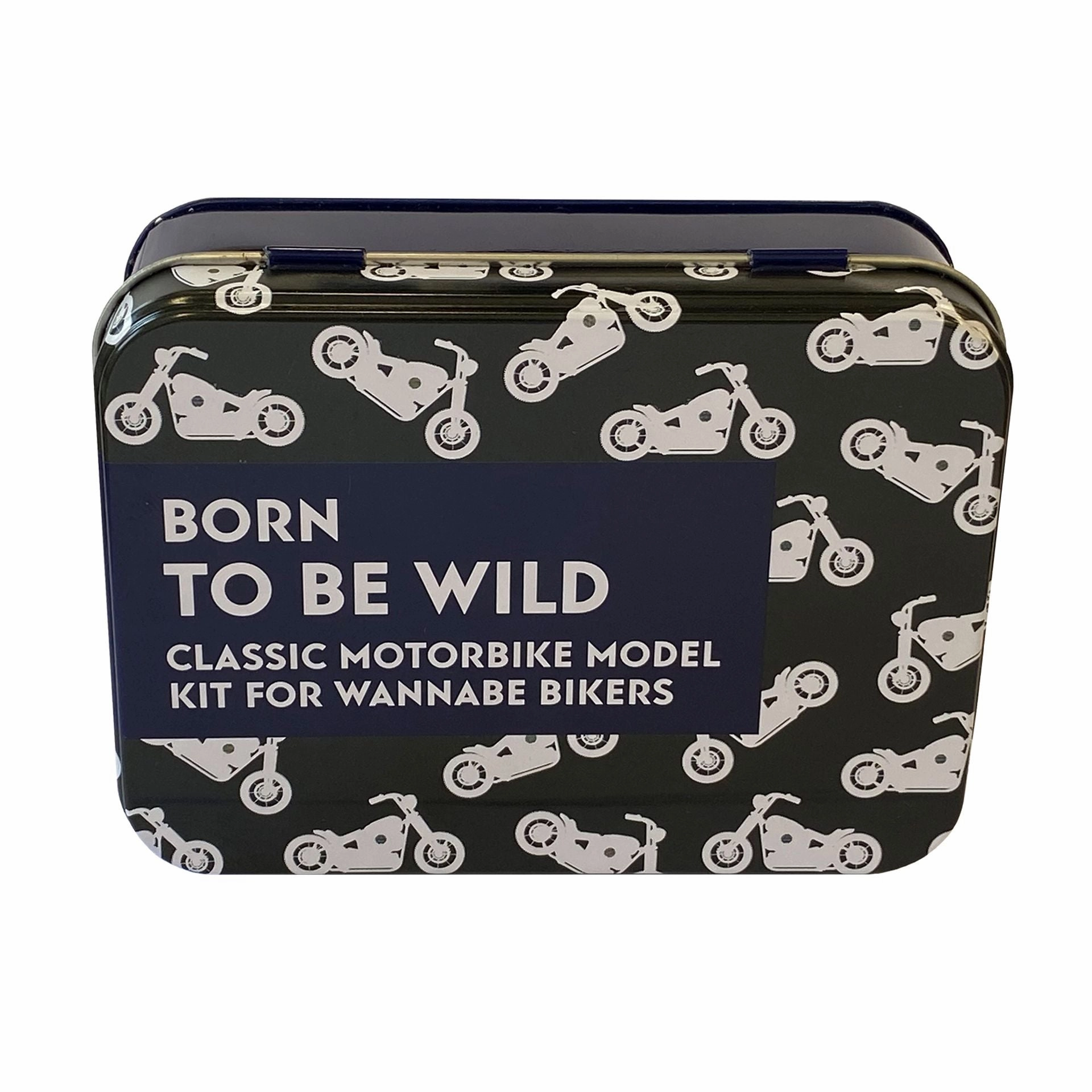 Forgiveness Grant Apples To Pears Gift In A Tin Born to be Wild Bike Construction
