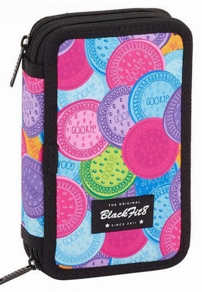 Blackfit8 Cookies Double Pencil Case 28pcs Evolution Process