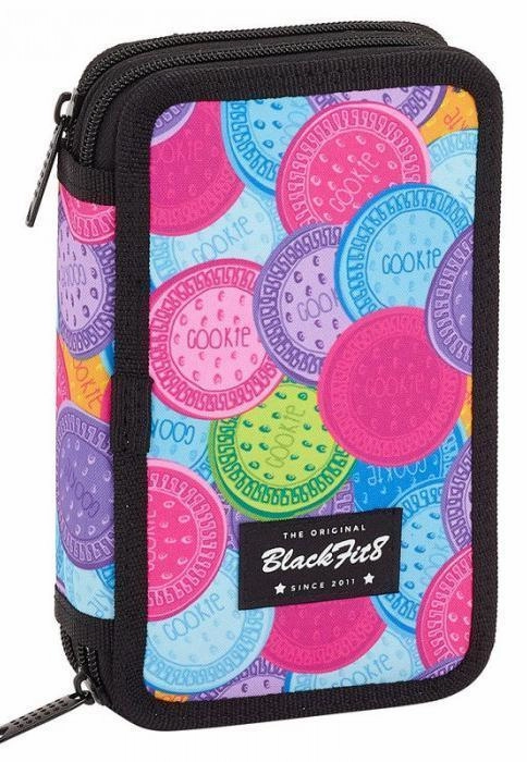 Blackfit8 Cookies Double Pencil Case 28pcs Evolution Process