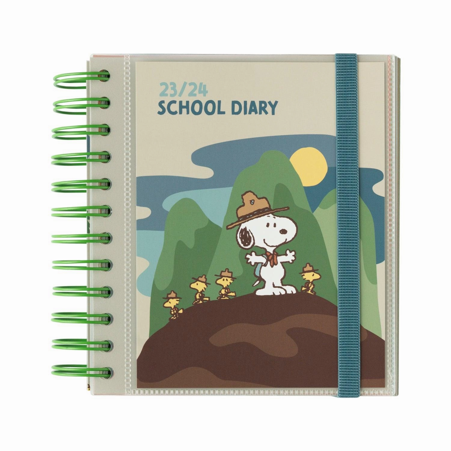 Eclipse Simulation Attention Training SNOOPY 2023/2024 School Diary Day To Page 11 Months