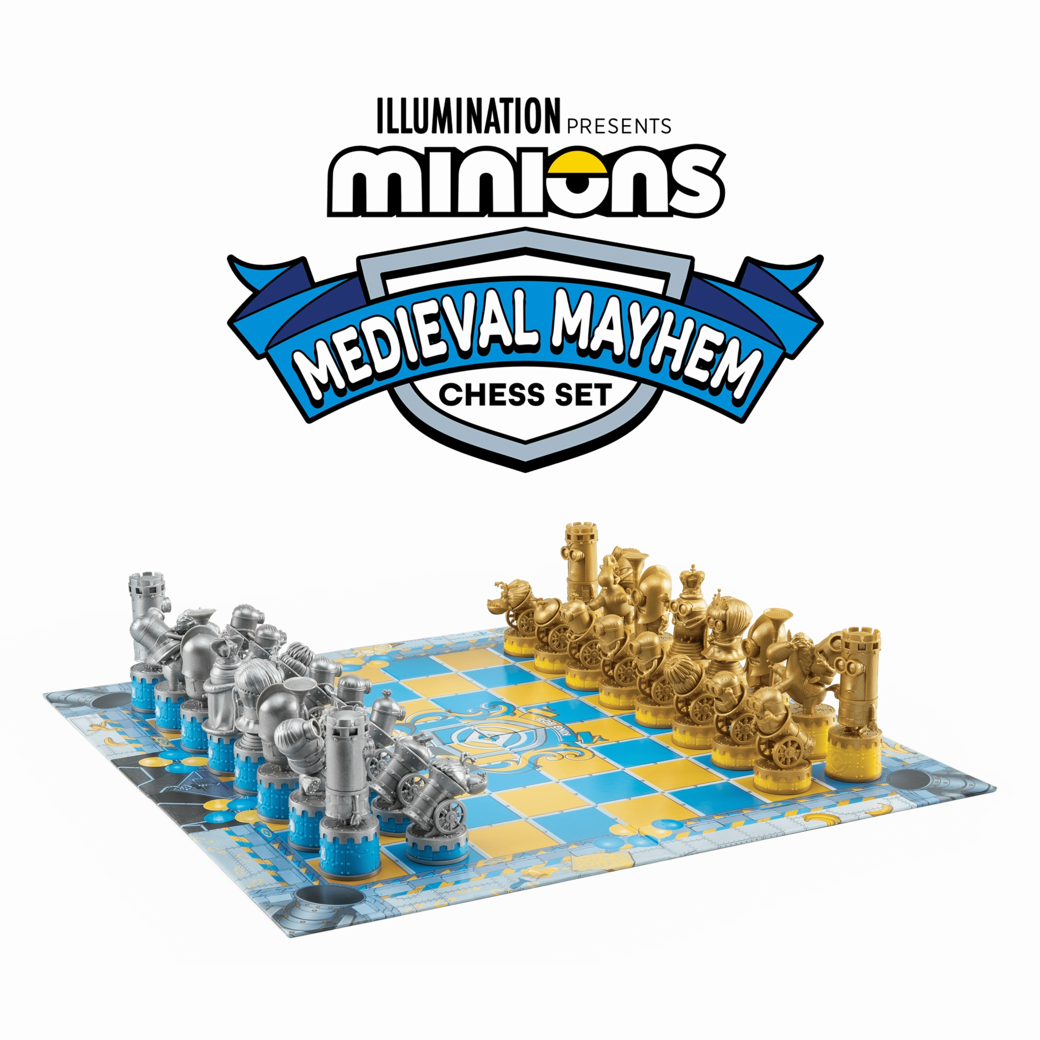 Minions Medieval Mayhem Chess Set  Despicable Me Game Environmental Balance Gardening Tool