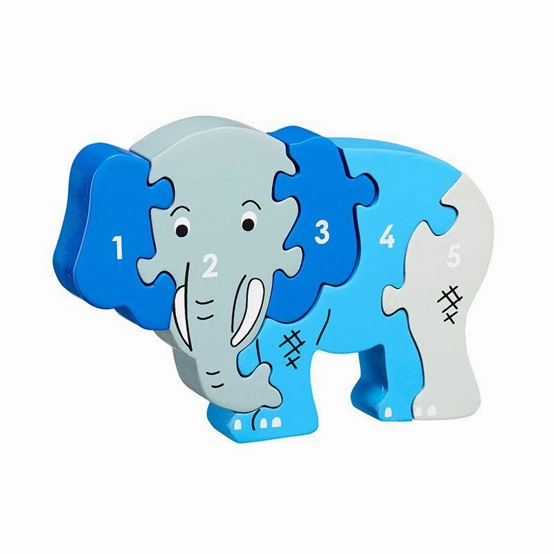 Safety tested Lanka Kade Elephant Jigsaw 1-5