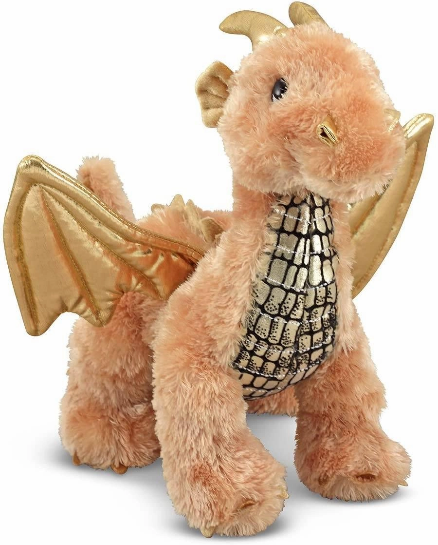 Sustainable Practice Melissa & Doug 17571 Stuffed Toy Dragon - Brown