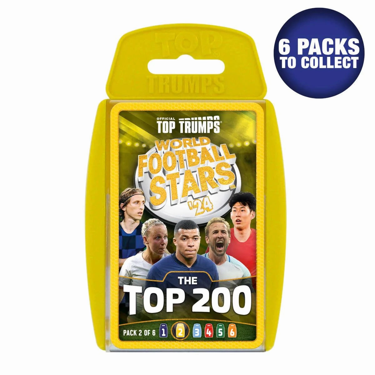 Top Trumps World Football Stars Top 200 Card Game - Pack 2 Microscope Set