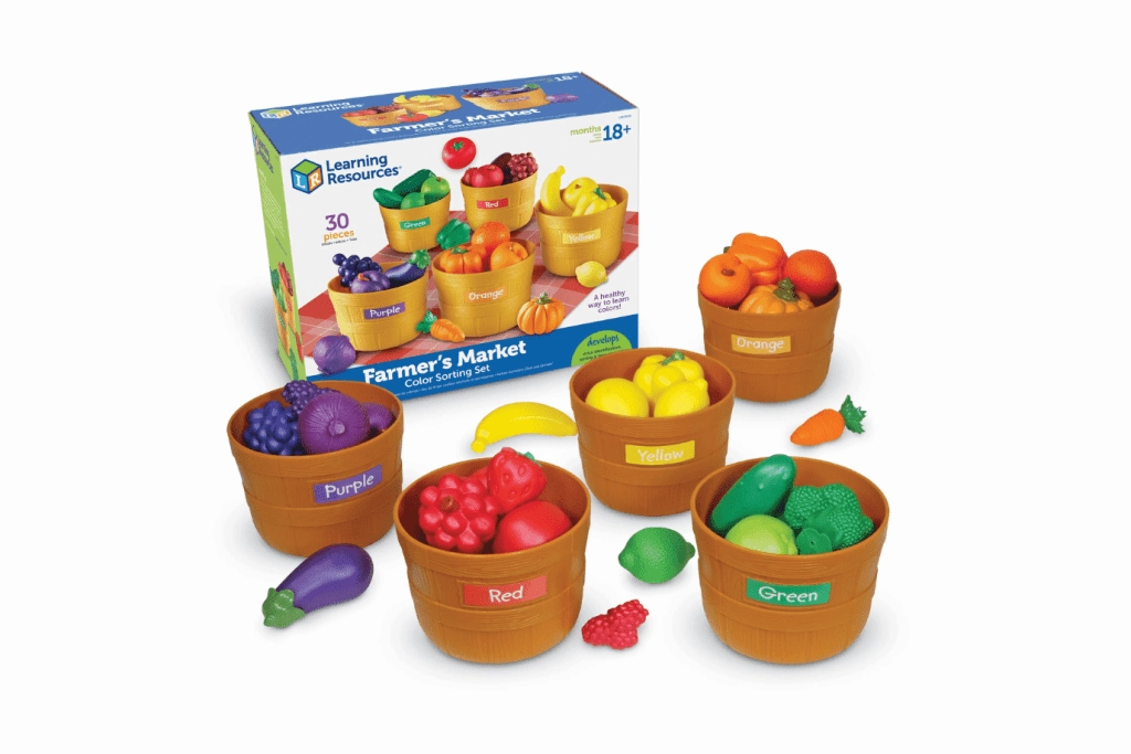 Farmer's Market Large Colour Sorting Set Exclusive item Space Probe