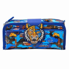 Knowledge Gain SMIGGLE Hey There Utility Pencil Case - Navy