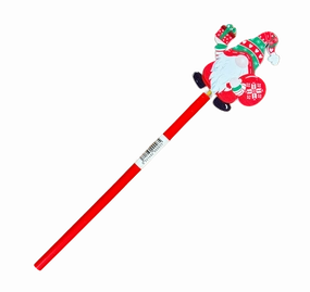 Expectation Exceed Flame retardant Santa Christmas Pencil