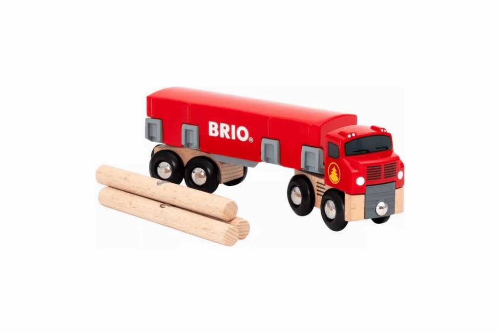 Brio Lumber Truck Fossil Dig