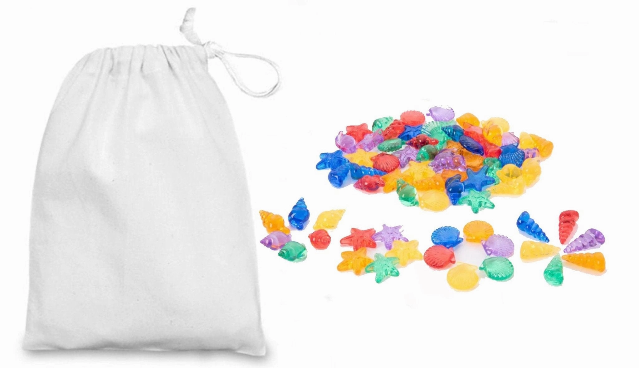 Space Travel Simulation Game Party Bag with 8 Random Shells/Sea Creatures