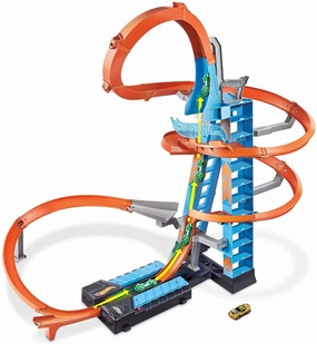 Objective Set Hot Wheels GWT39 Sky Crash Tower Track Set 83cm Tall