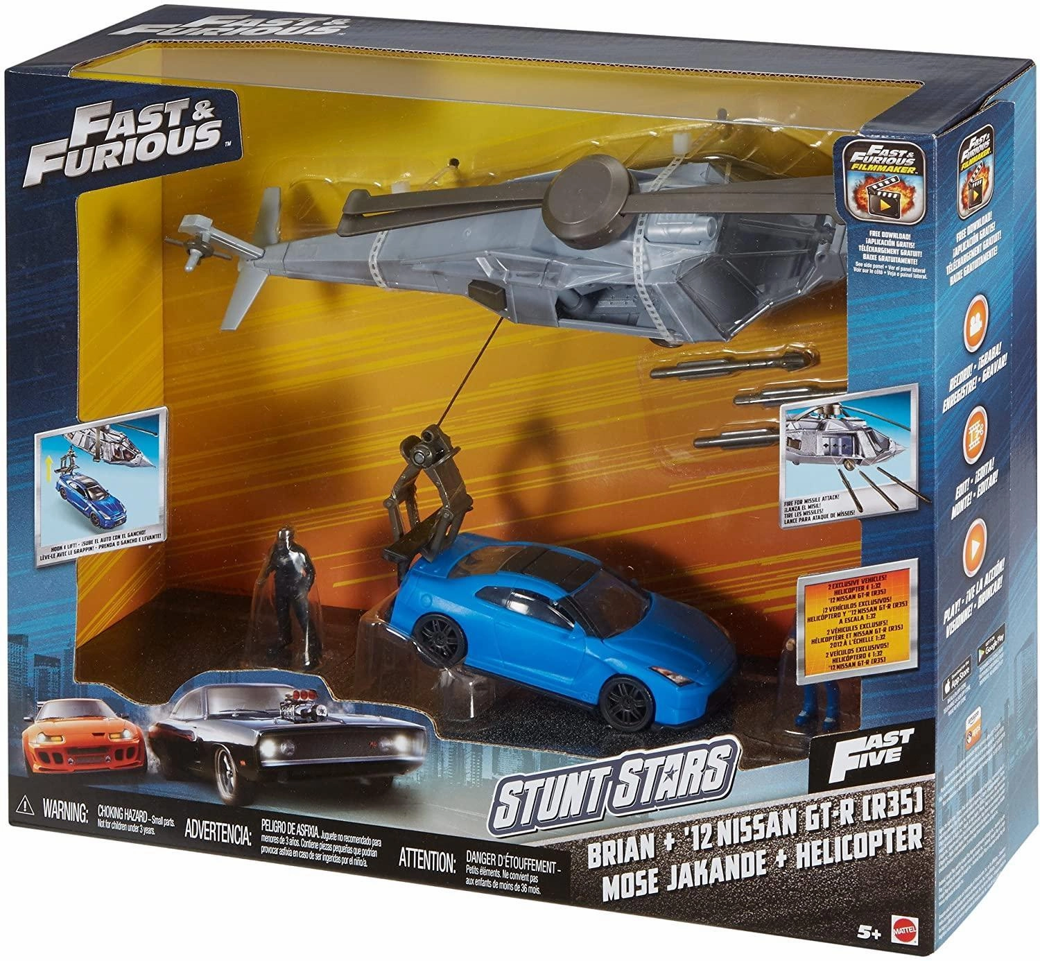 Family Time Dark Matter Mattel FDN74 Fast & Furious Stunt Stars