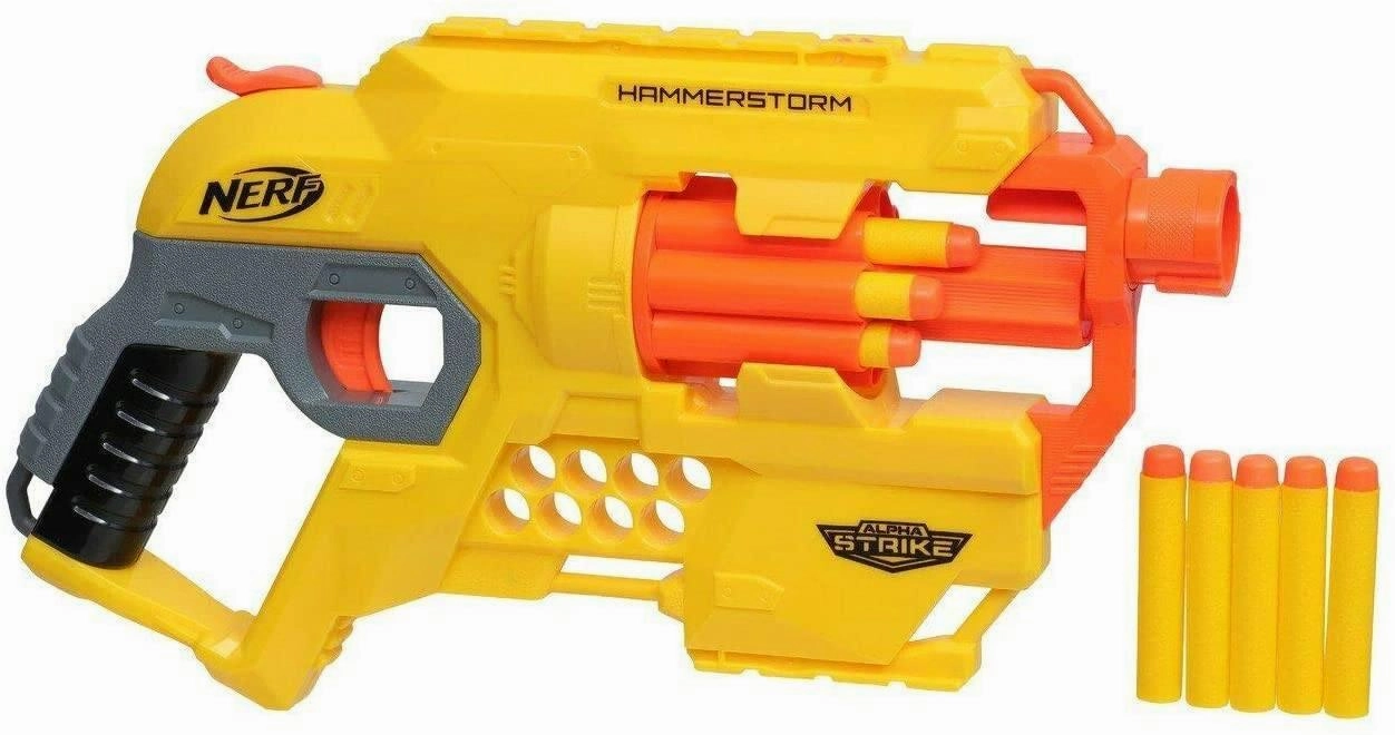 Space Travel Nerf Alpha Strike Hammershot Blaster
