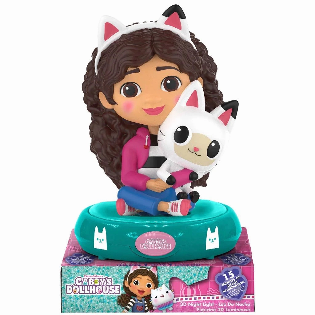Programming Language Tournament Complete Gabby's Dollhouse 3D LED Night Light 25cm