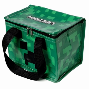 MINECRAFT Creeper Lunch Bag Pull Along