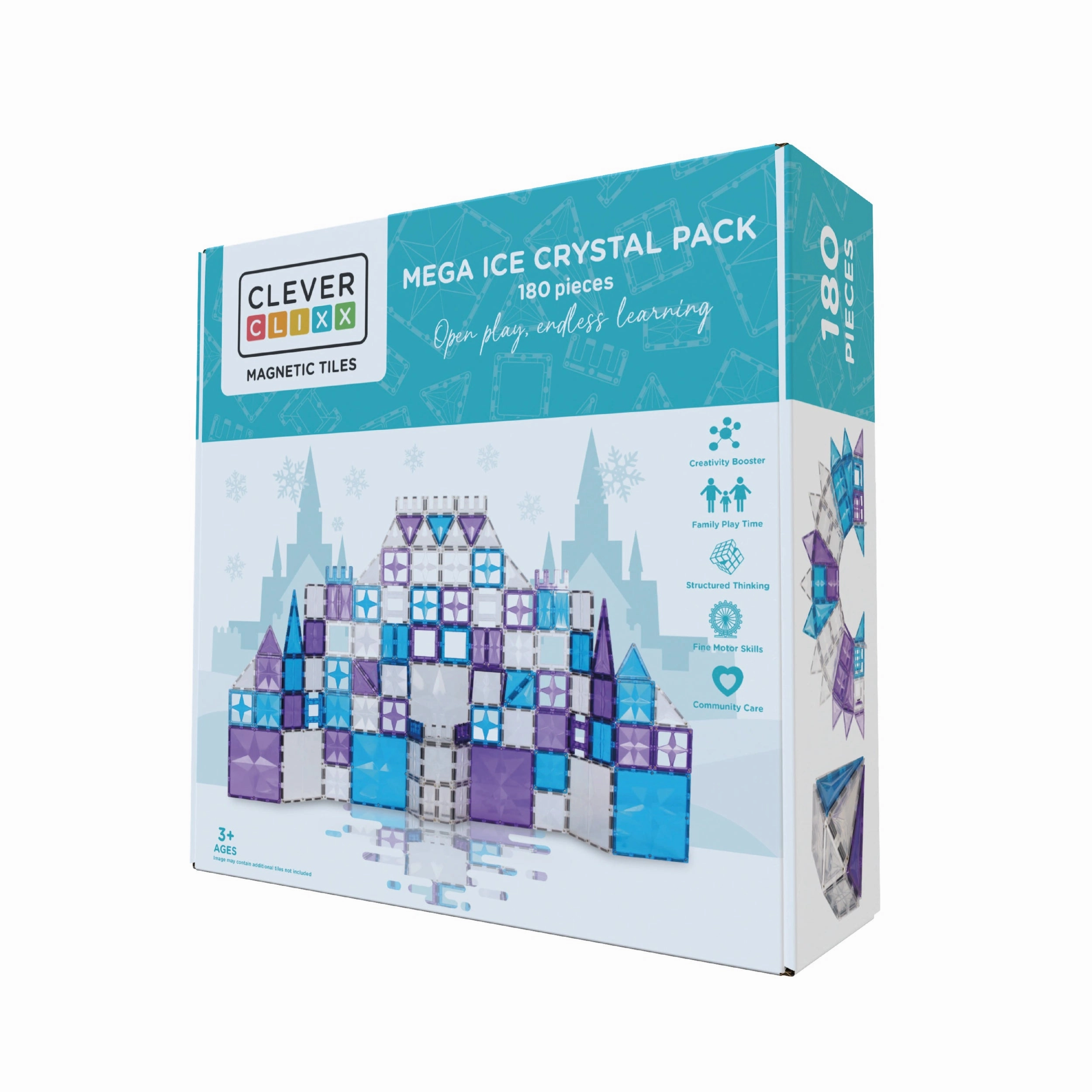 Sewing kit CleverClixx Mega Ice Crystal Pack 180 Pieces (Direct Shipping UK Only)