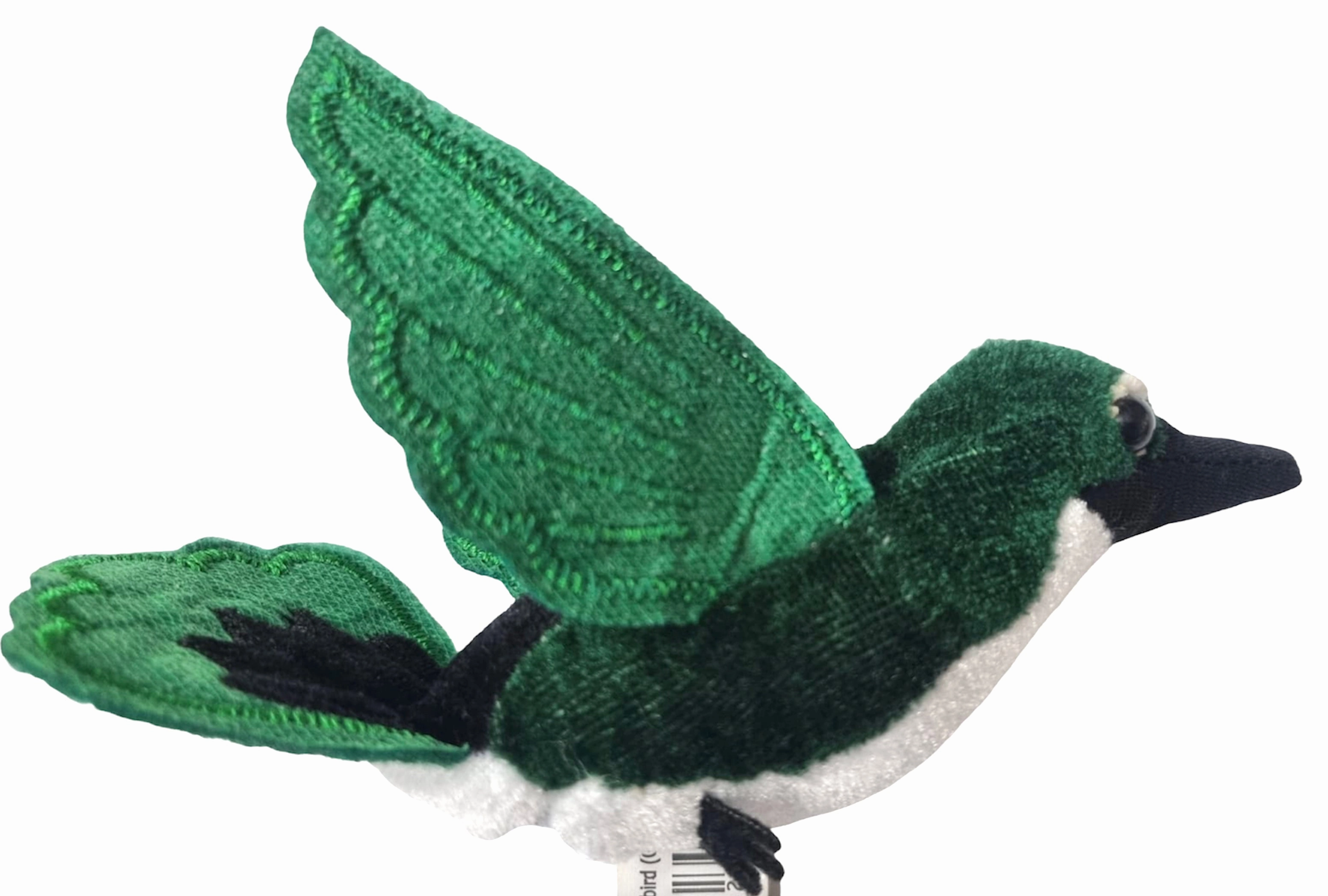 Puppet Company Finger Puppet Humming Bird Green Food grade House Design