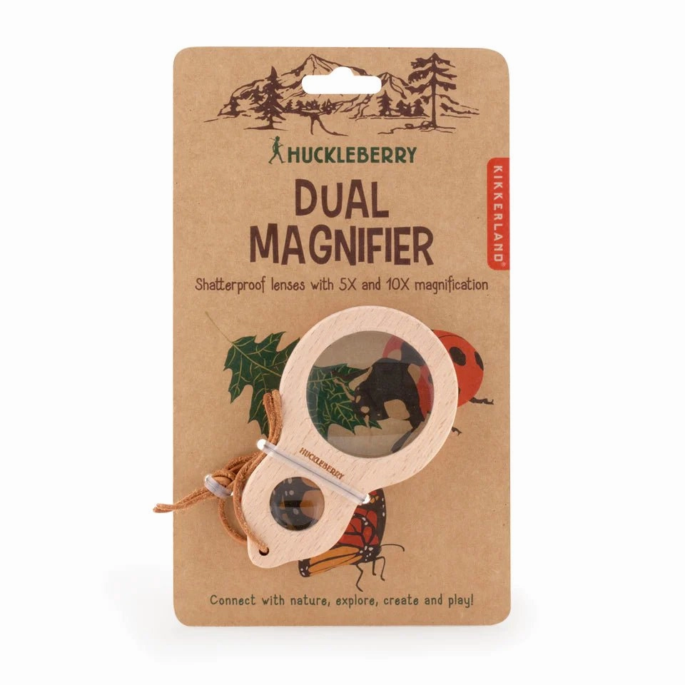 Huckleberry Dual Compact Portable Magnifier Measuring Tape