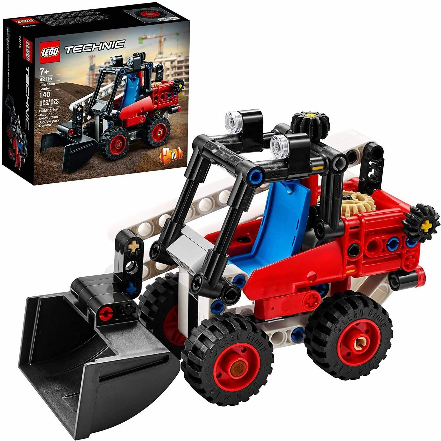 LEGO TECHNIC 42116 Skid Street Loader Goal Achievement Standard Meet