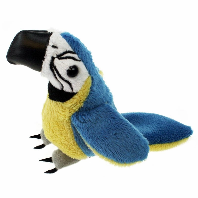 Difference Cause Mineral Identification Puppet Company Blue & Gold Macaw Finger Puppet