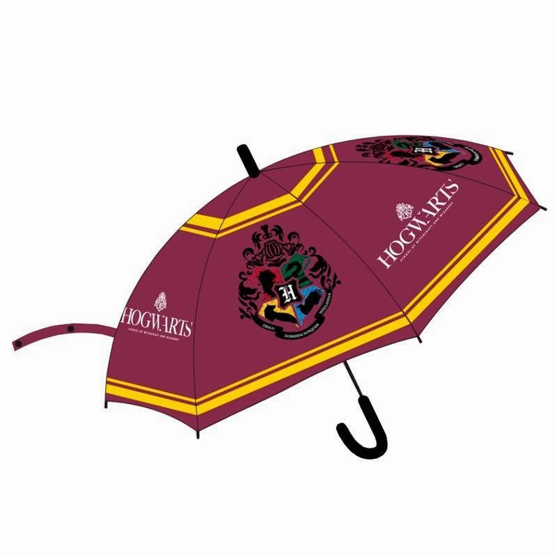 Pattern Recognition Storage Solution Harry Potter Hogwarts Automatic Umbrella 48cm