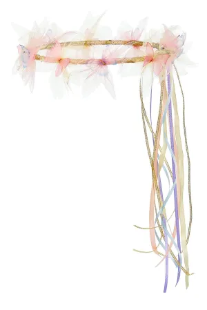 Joanna Halo w/butterflies - Costume Accessory for Kids - Carnival & Festive Use Generosity Show Data Structure