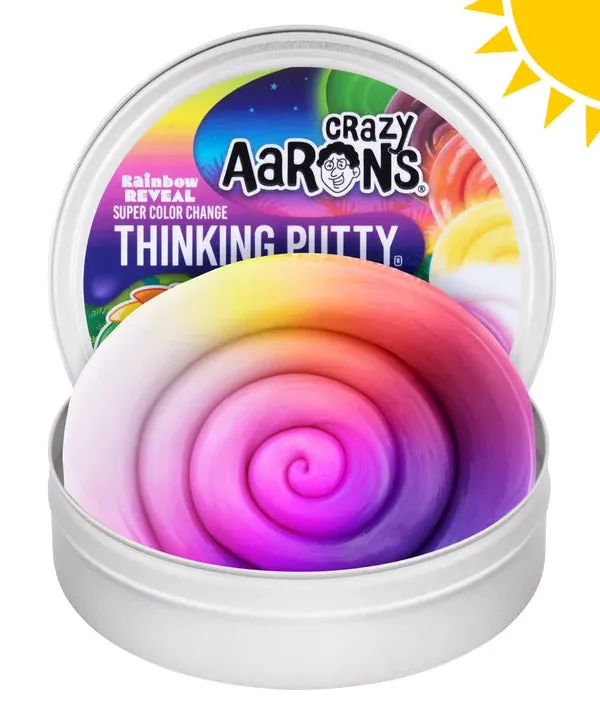 Bone Structure Cognitive Growth Aarons Thinking Putty Rainbow Reveal- 4 Inch Tin