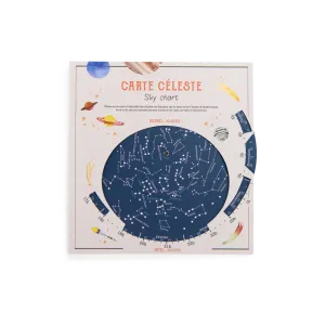 Display w/30 Sky Chart The Garden of Moulin Roty Colorful pieces Matching Activity