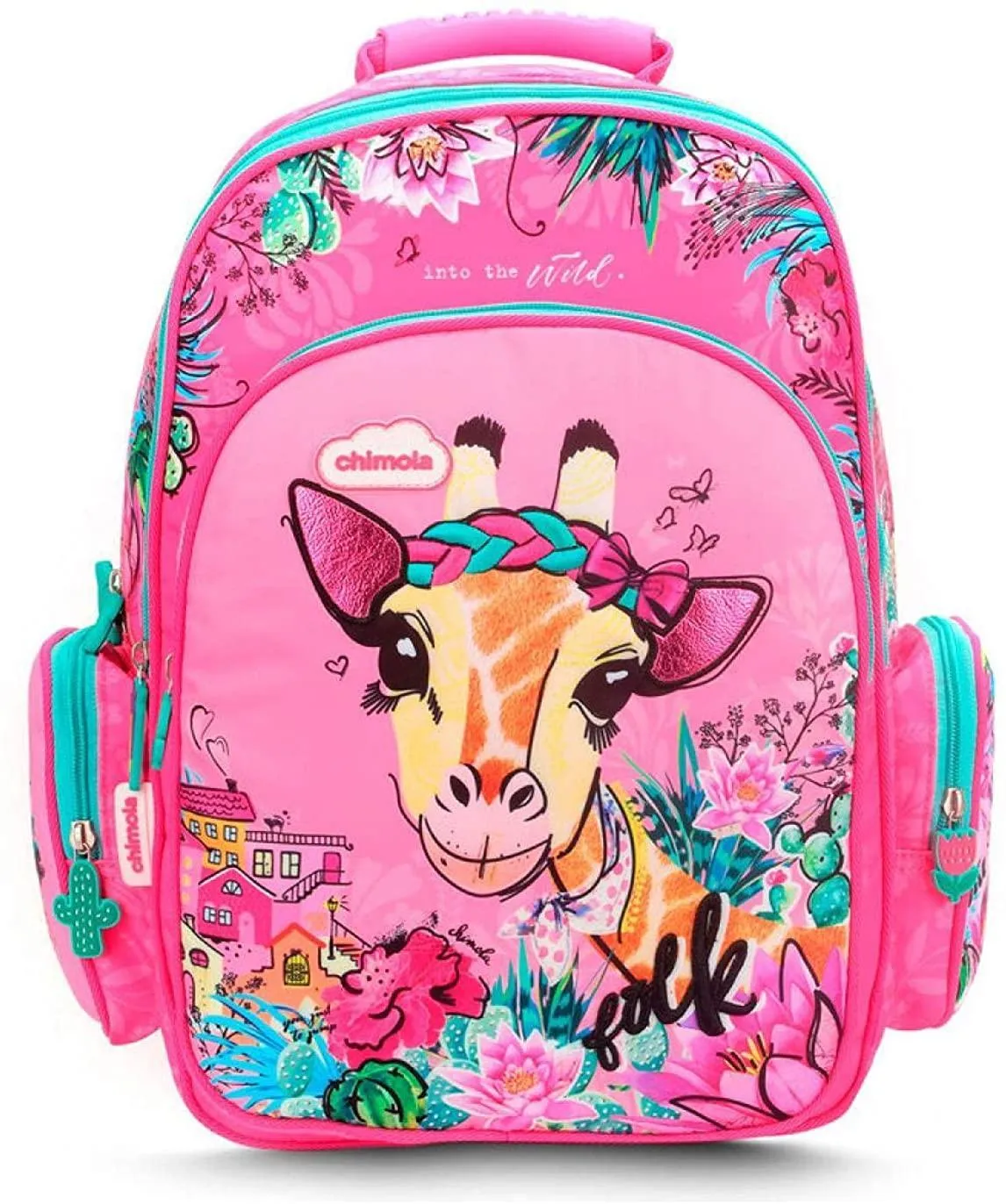 Chimola Giraffe Triple Adaptable Backpack 45cm Pull Along