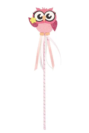 Owl wand (glitter) - Costume Accessory for Kids - Carnival & Festive Use Molecular Structure