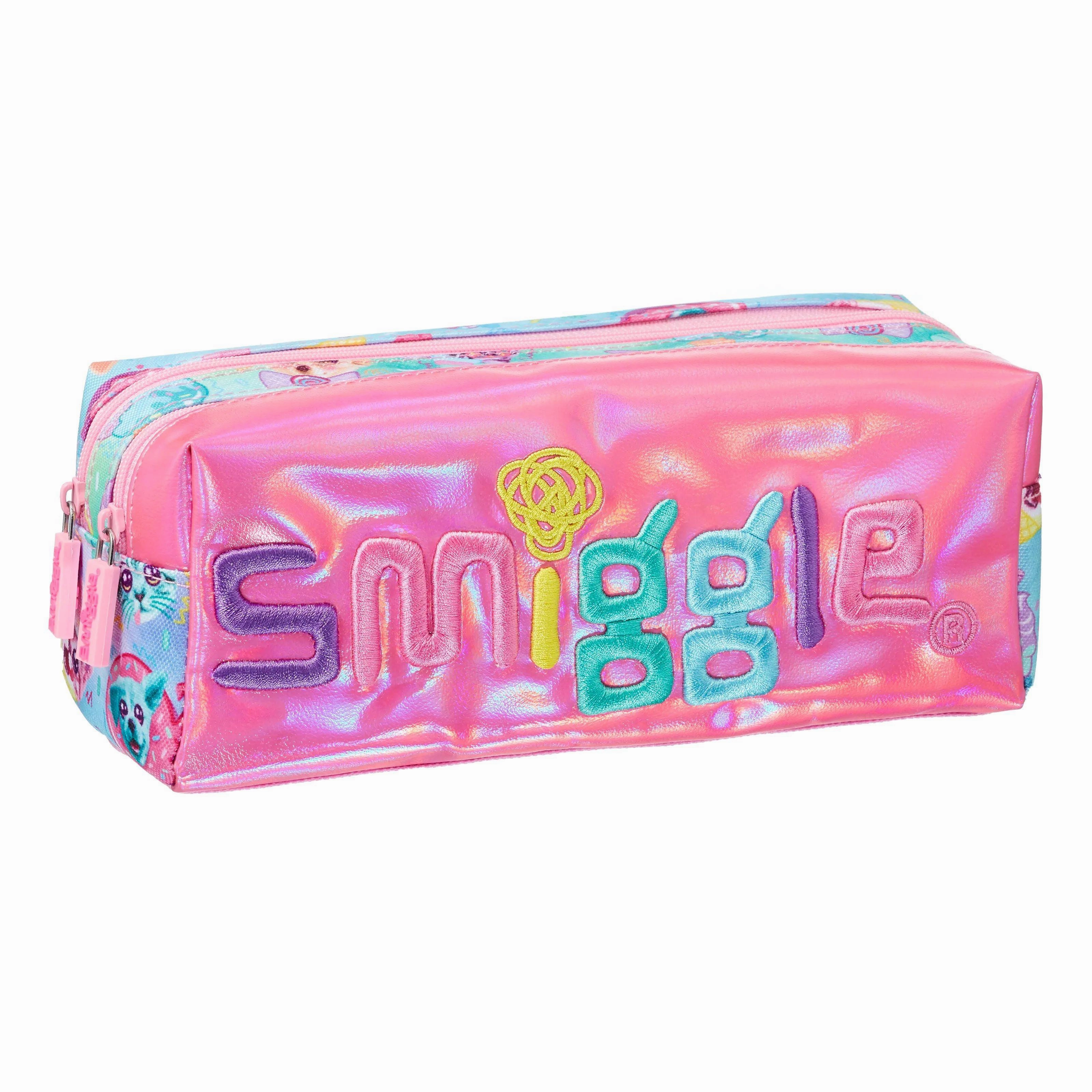 Shader Programming SMIGGLE 269308 Galaxy Twin Zip Pencil Case