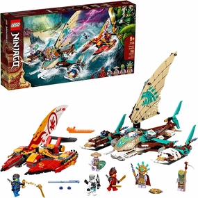 LEGO NINJAGO 71748 Catamaran Sea Battle Building Set Obligation Fulfill Task Complete