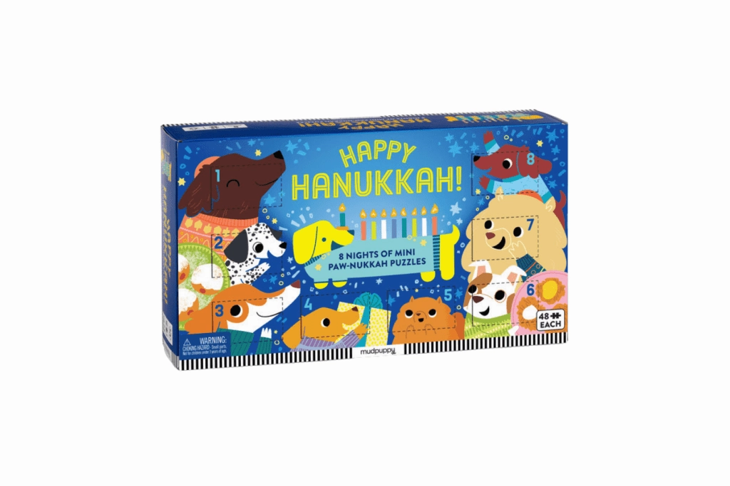 Happy Hanukkah! Countdown Puzzle Set Climate Change Land Preserve