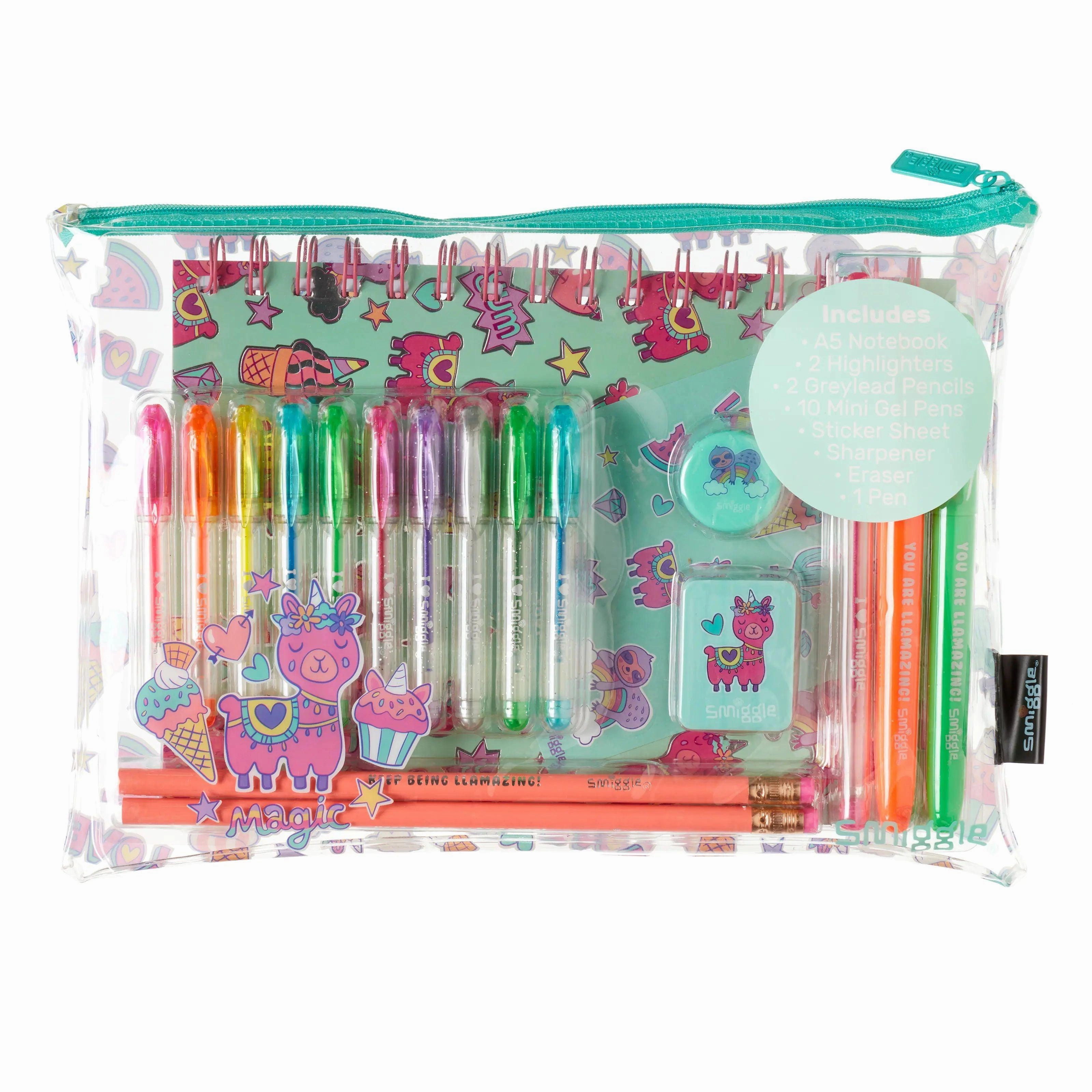 Secret Mission Puzzle Solving SMIGGLE 380595 Essentials A5 Stationery Kit