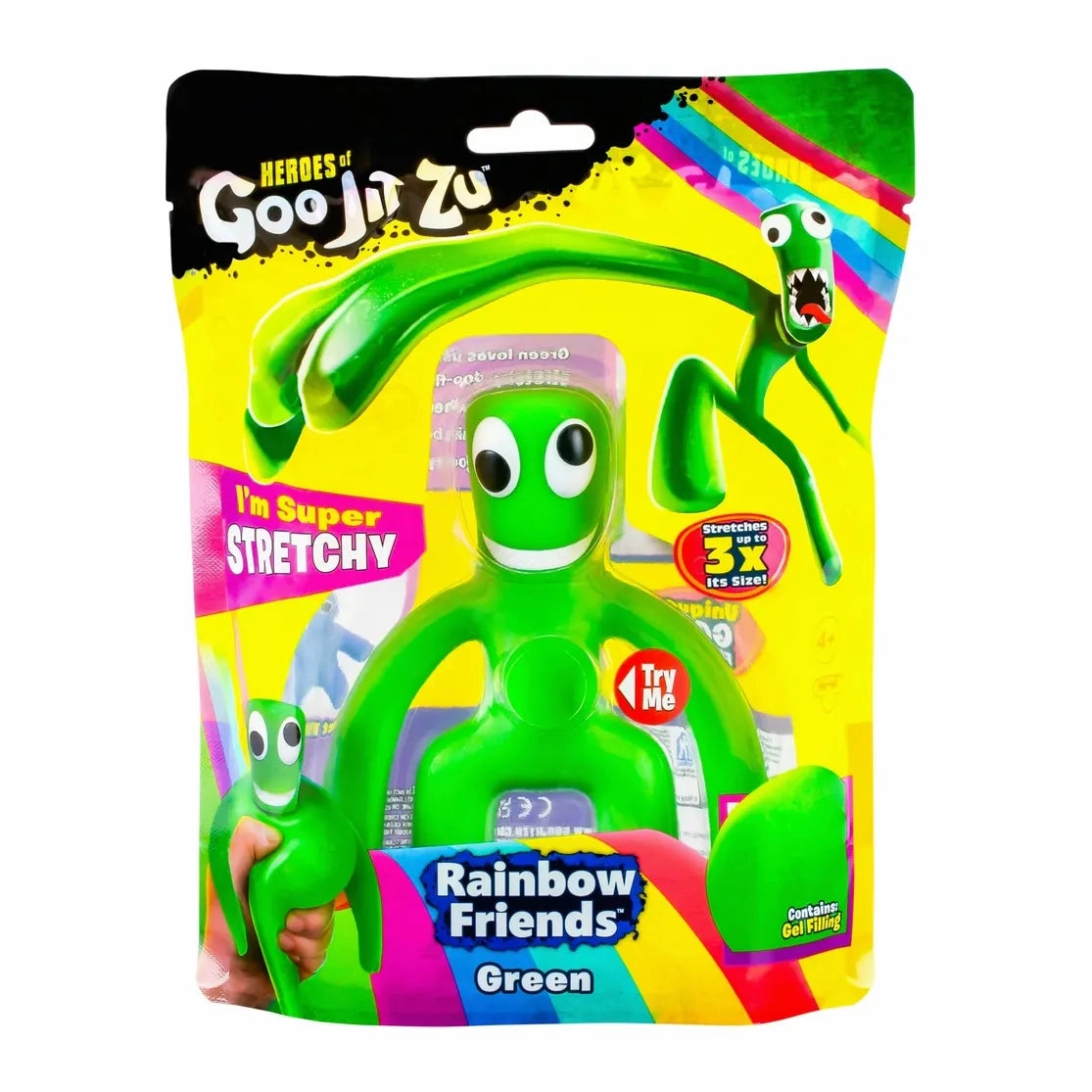 Heroes of Goo Jit Zu Rainbow Friends - Green Determination Strengthen