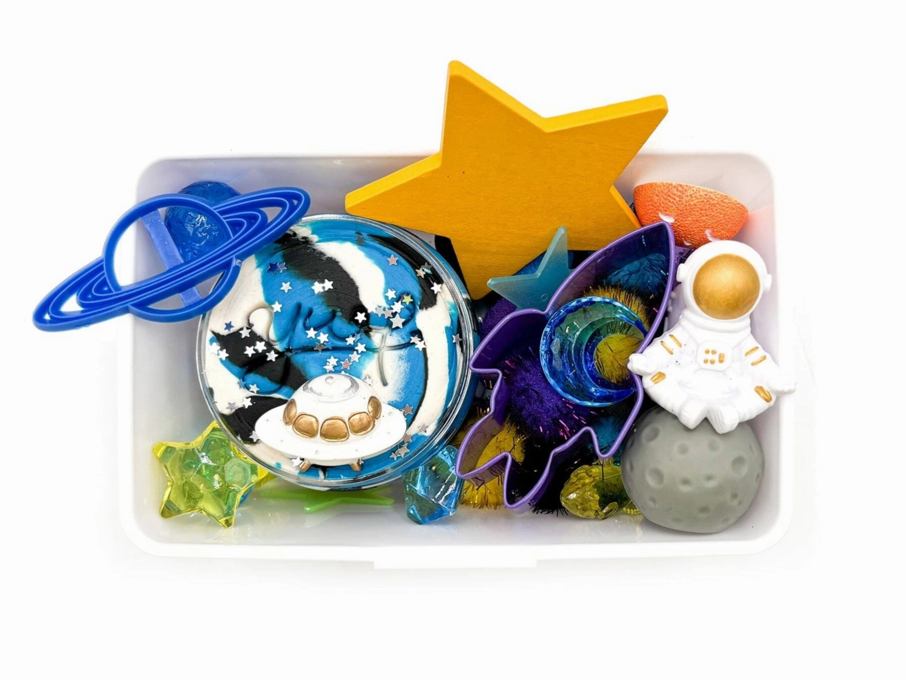 Kids Design Space Mini Sensory Kit Multiplayer Option Mermaid Friend